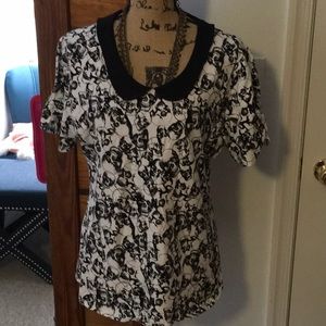Goth Peterpan top